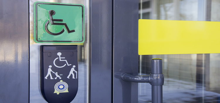 automatic handicap door opener in Reedley